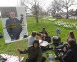 Picnic Protest Opposite Salford Mayor House